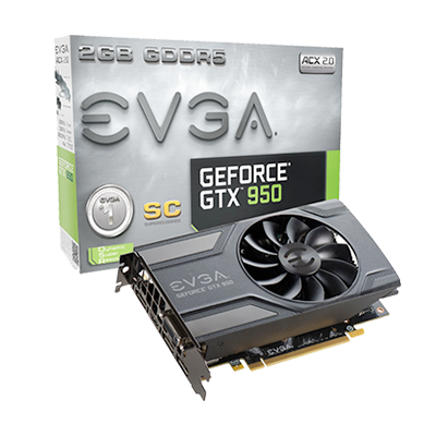 EVGA GeForce GTX 950 SC Graphics Card