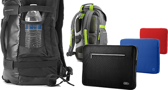 HP Backpacks, laptop bags and sleeves