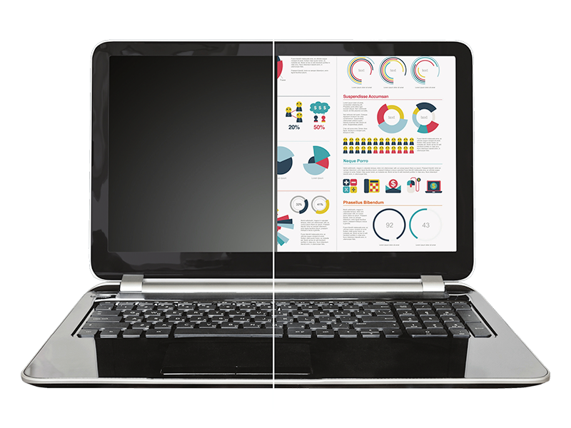 Laptop with a solid state drive