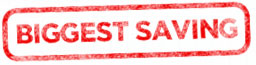 Biggest saving